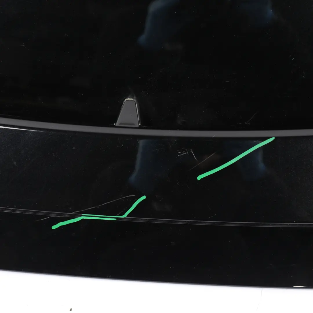 Mk8 R Rear Spoiler Boot Tailgate Trim Panel Deep Black Pearl C9X to VW Golf with Part number 5H4827934E VW Golf Mk8 R Rear Spoiler Boot Tailgate Trim Panel Deep Black Pearl C9X - SKU 5H4827934E-DBL - Part number 5H4827934E