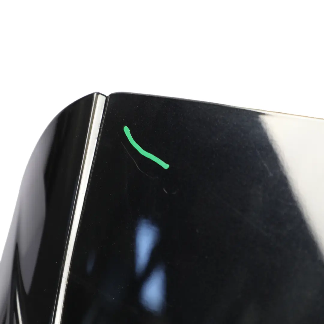 VW Golf Mk8 R Rear Spoiler Boot Tailgate Trim Panel Deep Black Pearl C9X - SKU 5H4827934E-DBL - Part number 5H4827934E