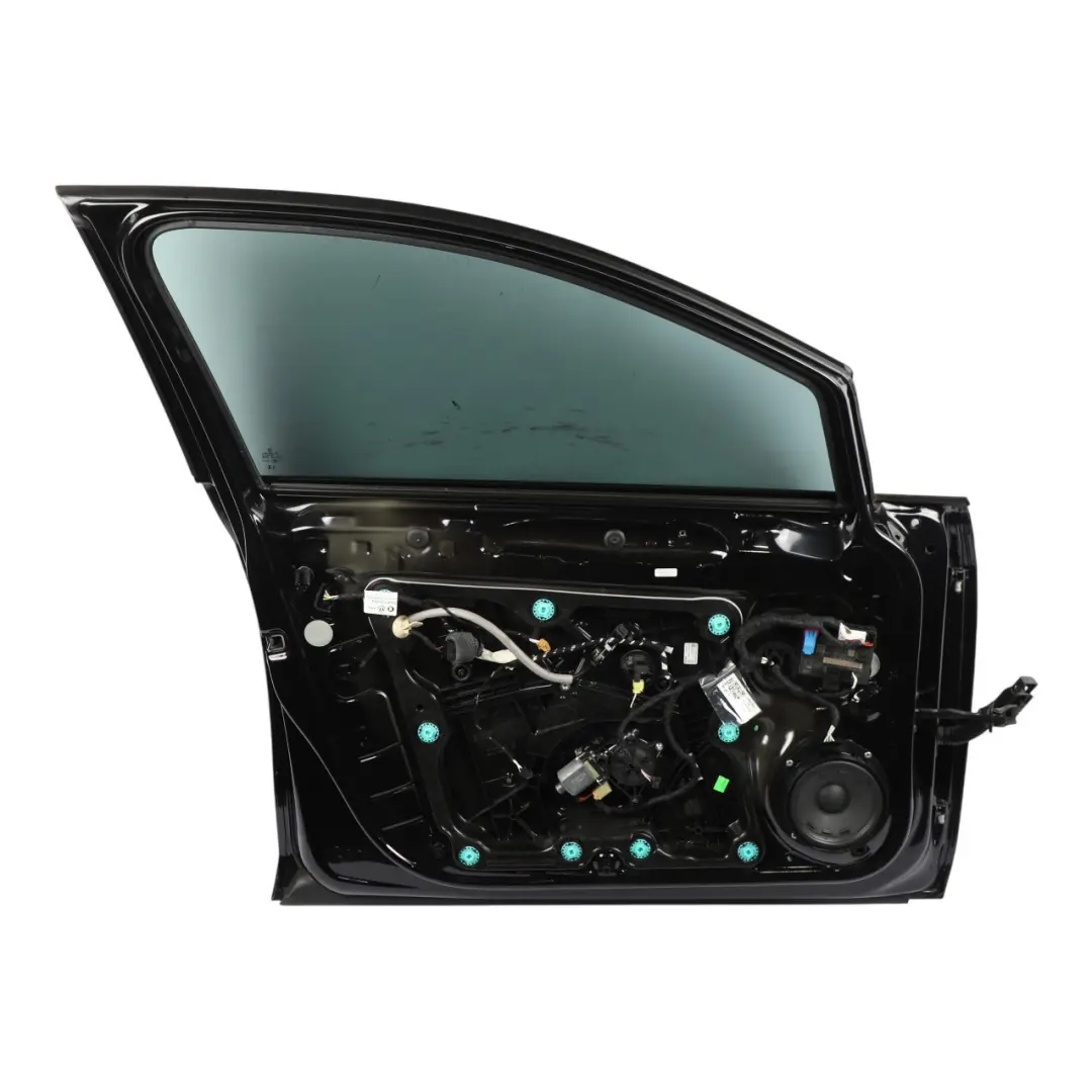 Volkswagen VW Golf Mk8 Door Front Left N/S Deep Black Pearl Effect - C9X - SKU 5H4831055K-DBL - Part number 5H4831055K