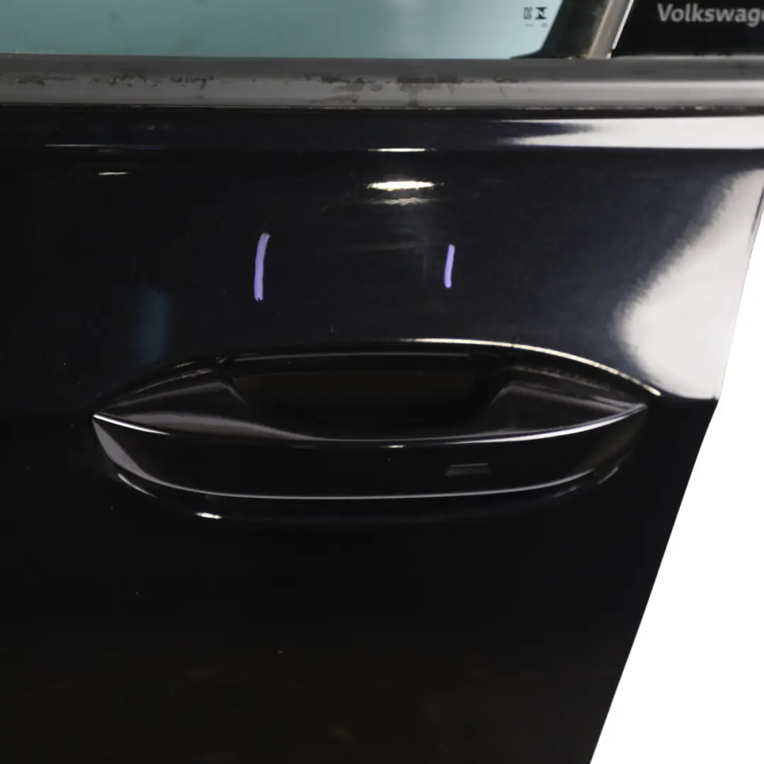 Volkswagen VW Golf Mk8 Door Front Left N/S Deep Black Pearl Effect - C9X - SKU 5H4831055K-DBL - Part number 5H4831055K