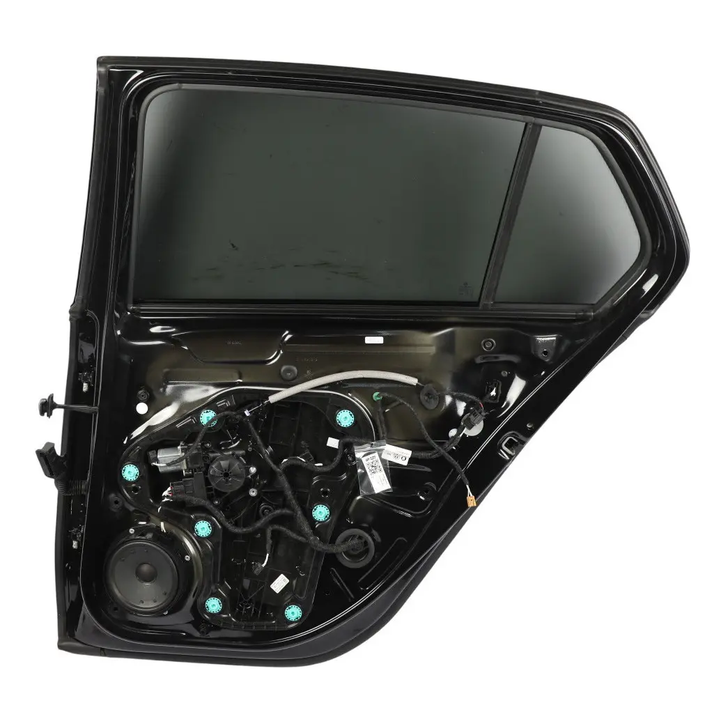 Volkswagen VW Golf Mk8 Door Rear Right O/S Deep Black Pearl Effect - C9X - SKU 5H4833056K-DBL - Part number 5H4833056K