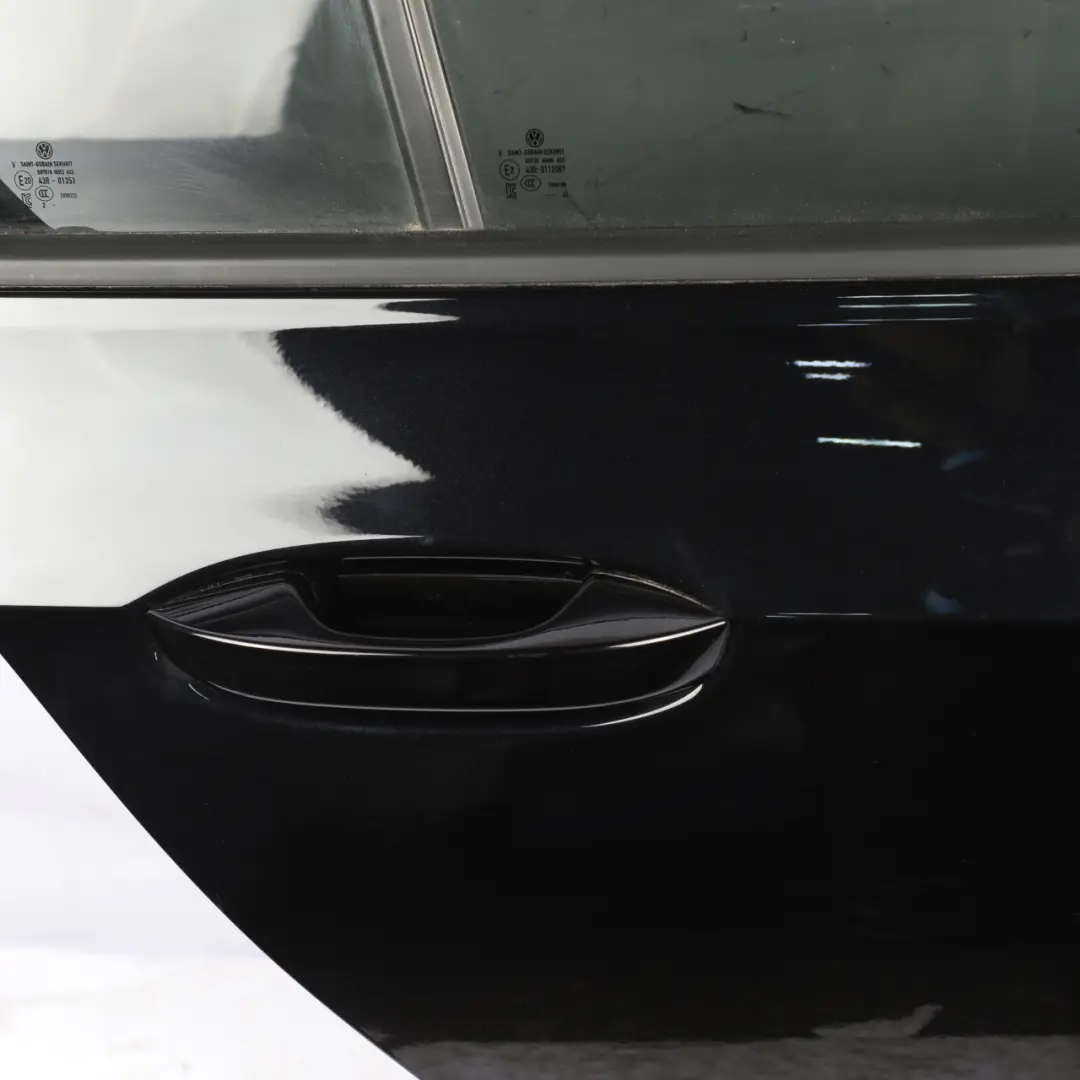 Mk8 Door Rear Right O/S Deep Black Pearl Effect - C9X to Volkswagen VW Golf with Part number 5H4833056K Volkswagen VW Golf Mk8 Door Rear Right O/S Deep Black Pearl Effect - C9X - SKU 5H4833056K-DBL - Part number 5H4833056K
