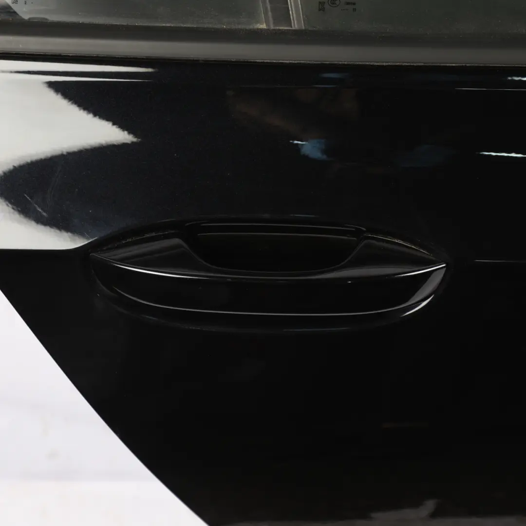 Mk8 Door Rear Right O/S Deep Black Pearl Effect - C9X to Volkswagen VW Golf with Part number 5H4833056K Volkswagen VW Golf Mk8 Door Rear Right O/S Deep Black Pearl Effect - C9X - SKU 5H4833056K-DBL - Part number 5H4833056K