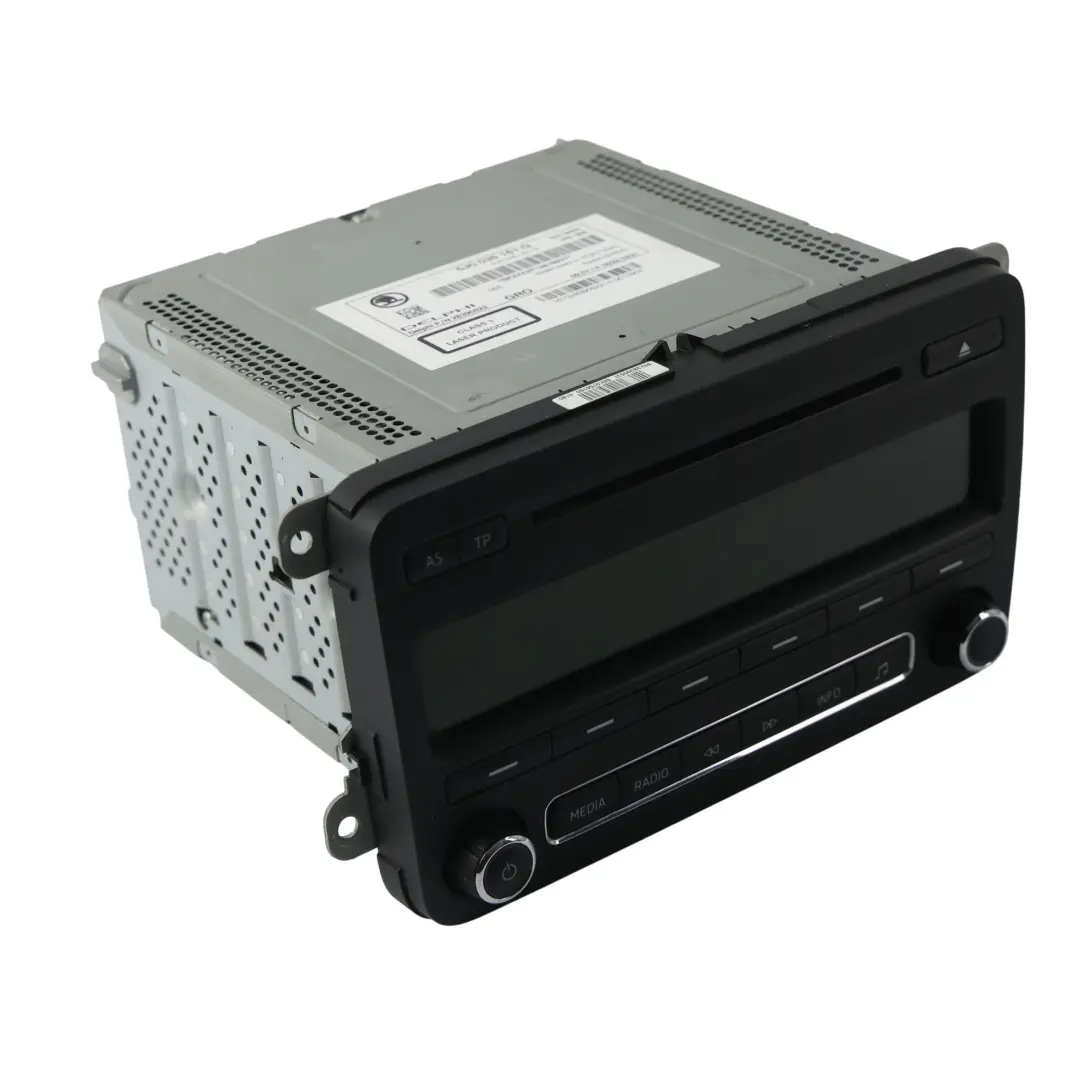 Skoda Fabia 5J Roomster 5J Radio CD Player Unidad Principal Swing - SKU 5J0035161G - Número de pieza 5J0035161G