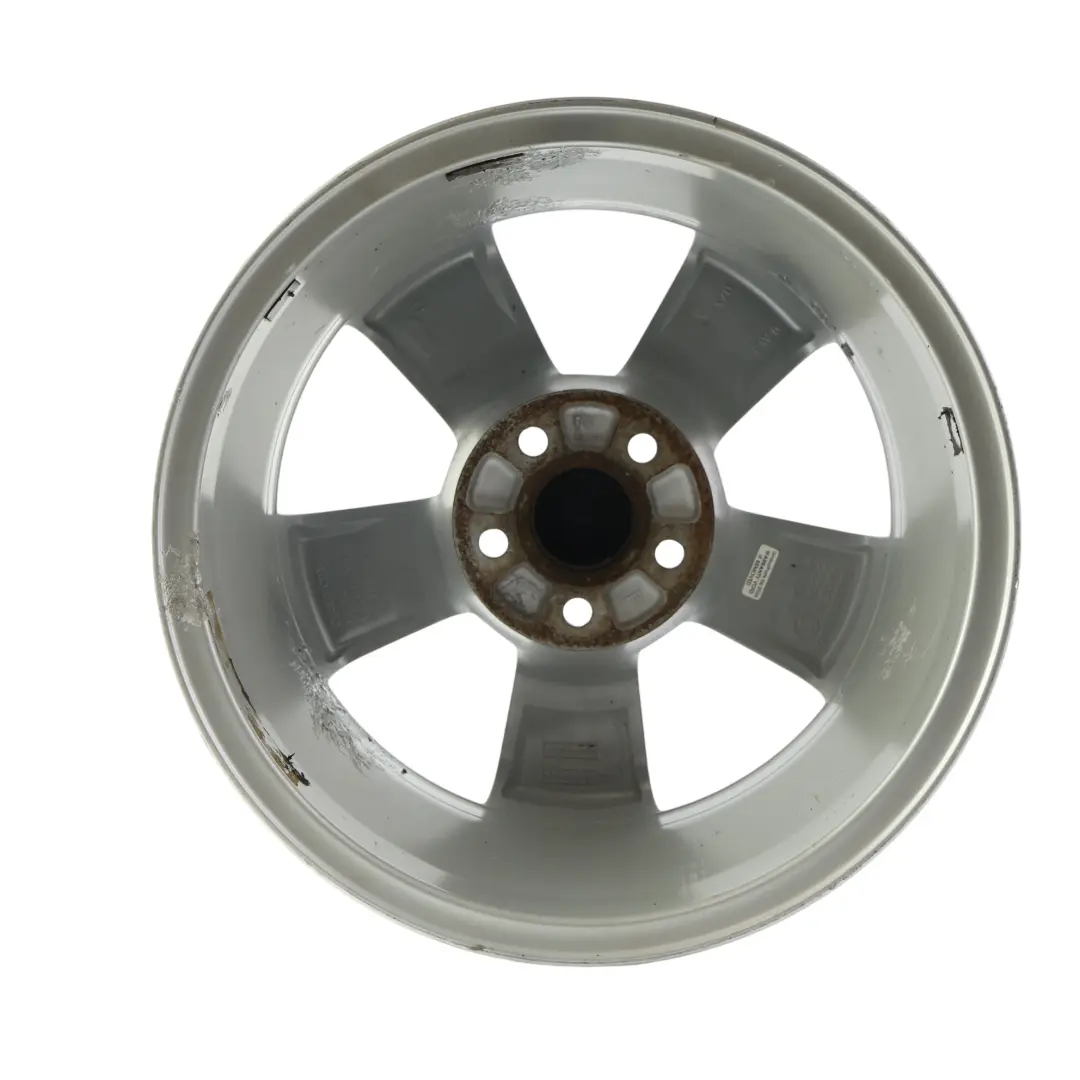 Skoda Fabia Mk2 Roomster Felga Alu Srebrna 15" 6J ET:43 Rotare - SKU 5J0601025AB-1 - Numer Części 5J0601025AB