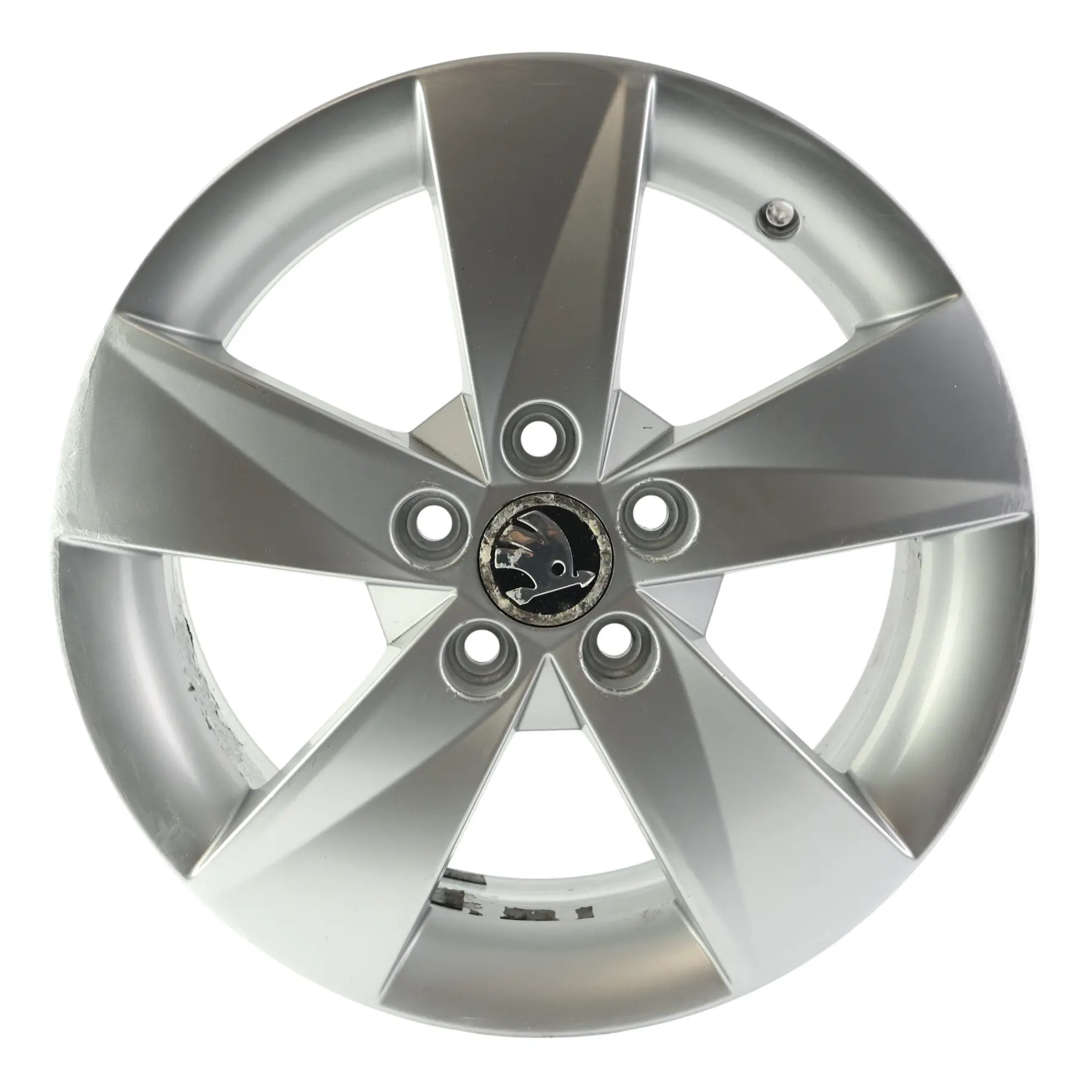 Skoda Fabia Mk2 Roomster Wheel Rim Alloy Silver 15" 6J ET:43 Rotare 5J0601025AB