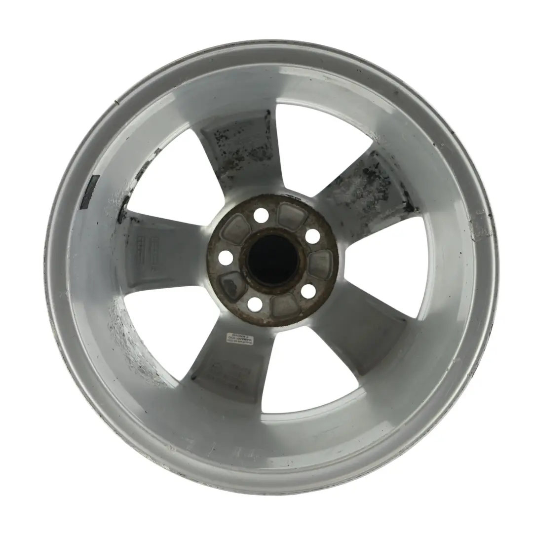 Skoda Fabia Mk2 Roomster Wheel Rim Alloy Silver 15" 6J ET:43 Rotare - SKU 5J0601025AB-3 - Part number 5J0601025AB