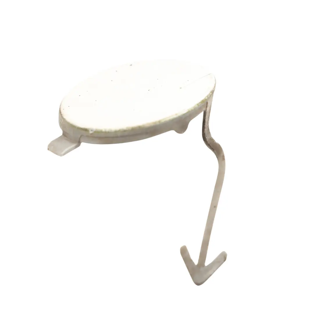 Skoda Fabia MK2 Cache Œillet Remorquage Avant Blanc Candy B9A F9E - SKU 5J0807241-CAN - Numéro de pièce 5J0807241
