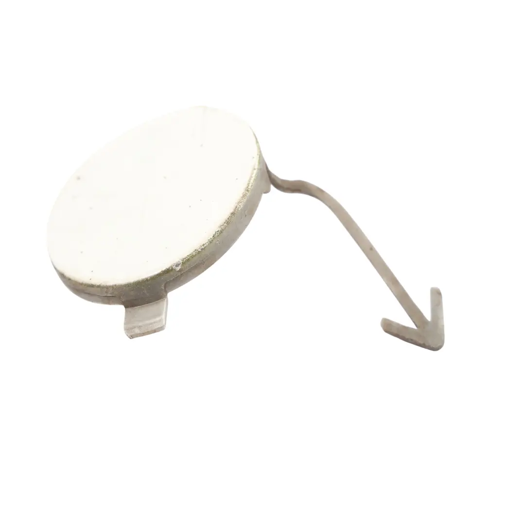 MK2 Front Bumper Tow Eye Cover Cap Candy White - B9A / F9E to Skoda Fabia with Part number 5J0807241 Skoda Fabia MK2 Front Bumper Tow Eye Cover Cap Candy White - B9A / F9E - SKU 5J0807241-CAN - Part number 5J0807241