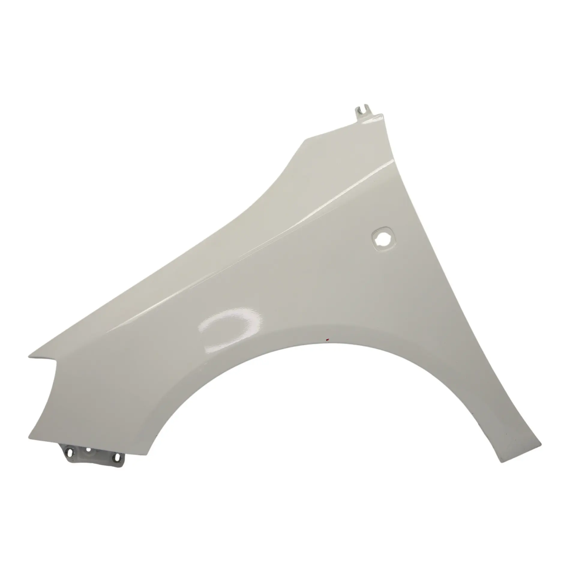 Skoda Fabia Mk1 5J Parafango Anteriore Sinistro Bianco Candy B9A F9E