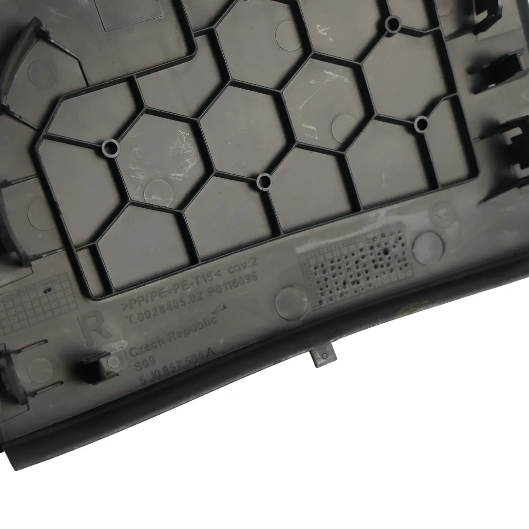 Skoda Fabia 5J Roomster 5J Cruscotto Rivestimento Laterale Destro - SKU 5J0857504A - Numero di parte 5J0857504A