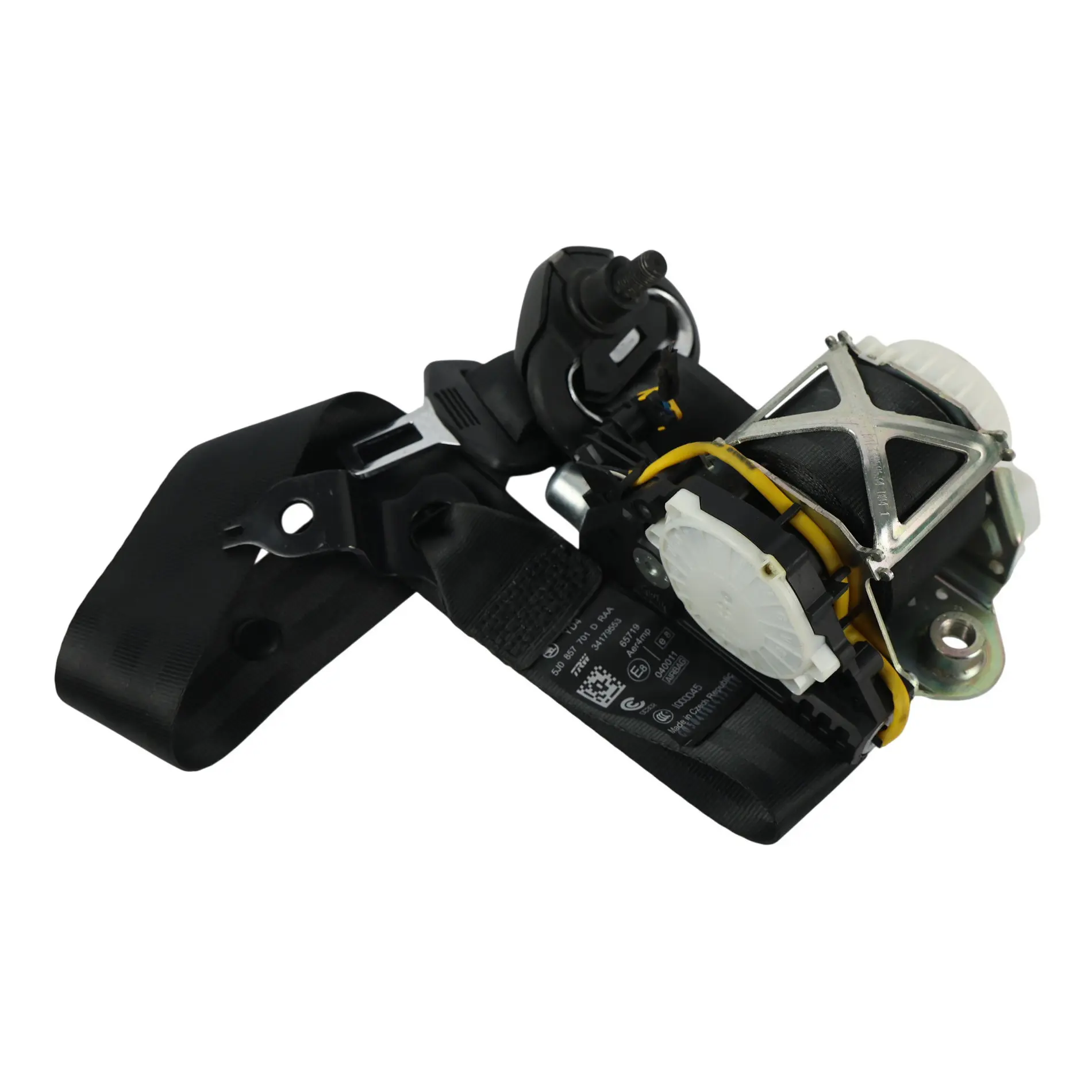Skoda Fabia 5J Front Seat Belt Automatic Tensioner Safety Left N/S 5J0857701D