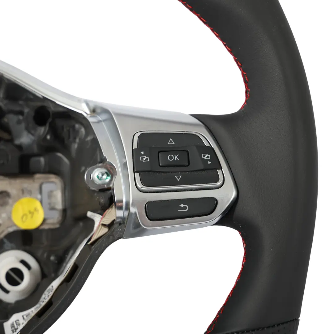 Mk6 GTI Lenkrad NEU Schwarz Leder Flachboden für Volkswagen Golf mit Teilenummer 5K0419091D Volkswagen Golf Mk6 GTI Lenkrad NEU Schwarz Leder Flachboden - SKU 5K0419091D-1 - Teilenummer 5K0419091D