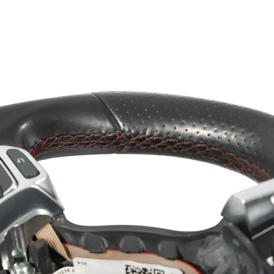 Mk6 GTI Lenkrad Schwarz Leder Flachboden für Volkswagen Golf mit Teilenummer 5K0419091D Volkswagen Golf Mk6 GTI Lenkrad Schwarz Leder Flachboden - SKU 5K0419091D - Teilenummer 5K0419091D