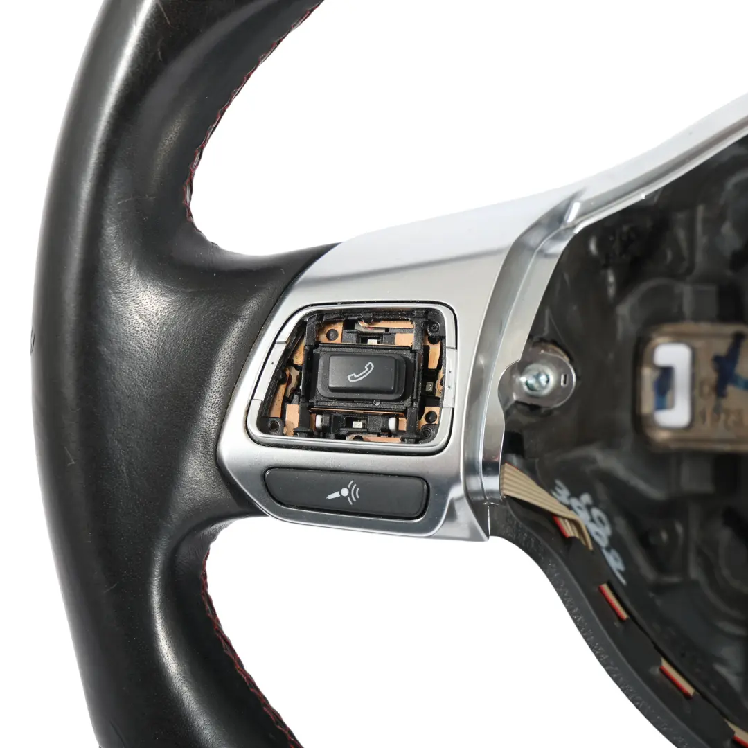 Mk6 GTI Steering Wheel Black Leather Flat Bottom to Volkswagen Golf with Part number 5K0419091D Volkswagen Golf Mk6 GTI Steering Wheel Black Leather Flat Bottom - SKU 5K0419091D - Part number 5K0419091D