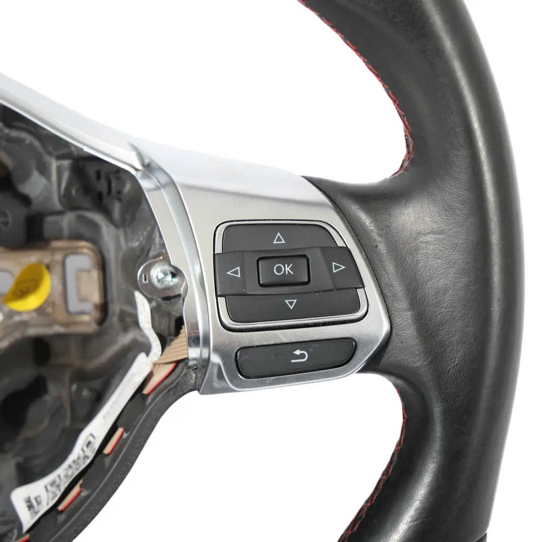 Mk6 GTI Lenkrad Schwarz Leder Flachboden für Volkswagen Golf mit Teilenummer 5K0419091D Volkswagen Golf Mk6 GTI Lenkrad Schwarz Leder Flachboden - SKU 5K0419091D - Teilenummer 5K0419091D