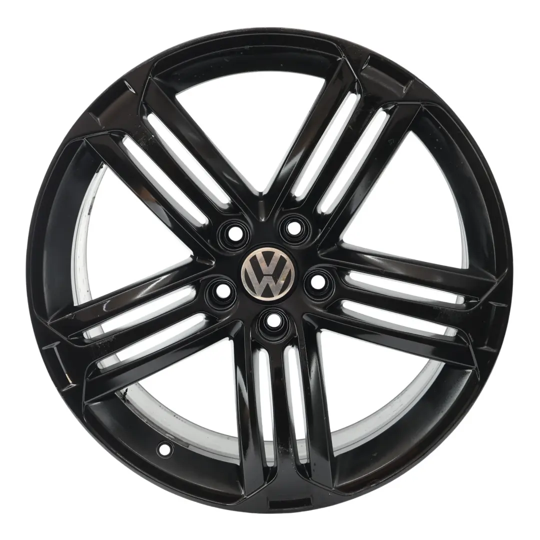 Volkswagen Golf R Mk6 Jante Alliage Noire 19" 8J ET:50 - SKU 5K0601025M-2 - Numéro de pièce 5K0601025M