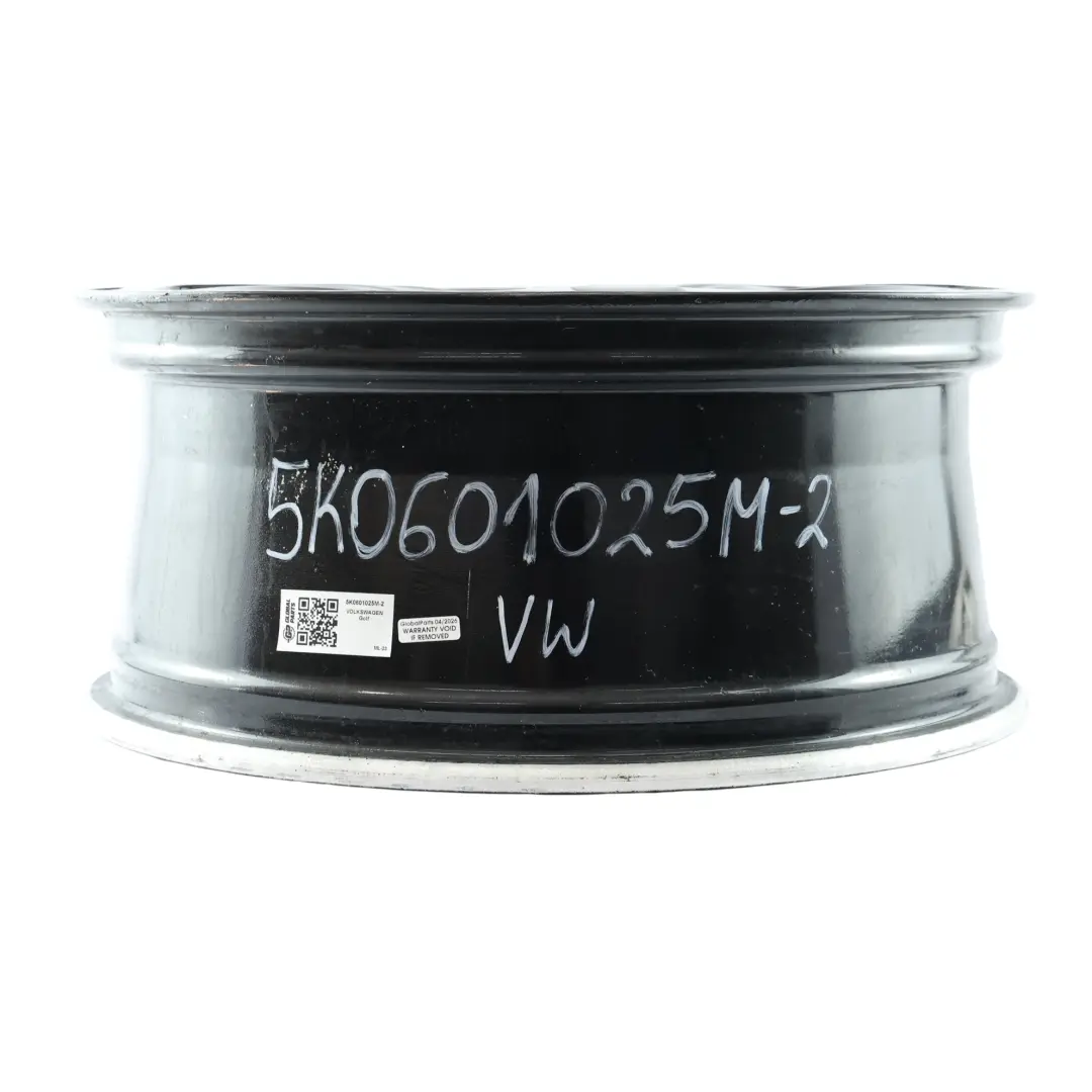 Mk6 Black Alloy Wheel Rim 19" 8J ET:50 to Volkswagen Golf R with Part number 5K0601025M Volkswagen Golf R Mk6 Black Alloy Wheel Rim 19" 8J ET:50 - SKU 5K0601025M-2 - Part number 5K0601025M