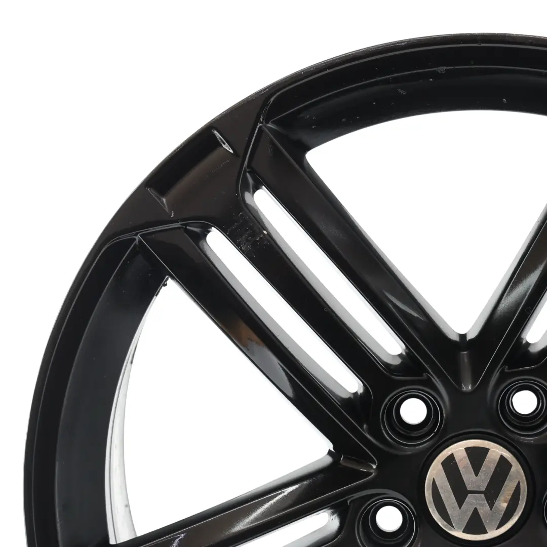 Mk6 Jante Alliage Noire 19" 8J ET:50 pour Volkswagen Golf R à propos du numéro de pièce 5K0601025M Volkswagen Golf R Mk6 Jante Alliage Noire 19" 8J ET:50 - SKU 5K0601025M-2 - Numéro de pièce 5K0601025M