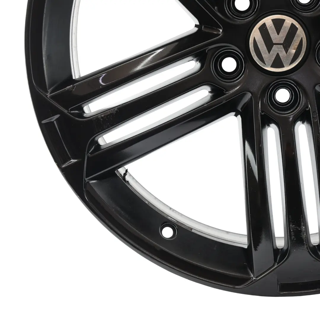 Volkswagen Golf R Mk6 Schwarz Alu Felge 19" 8J ET:50 - SKU 5K0601025M-2 - Teilenummer 5K0601025M