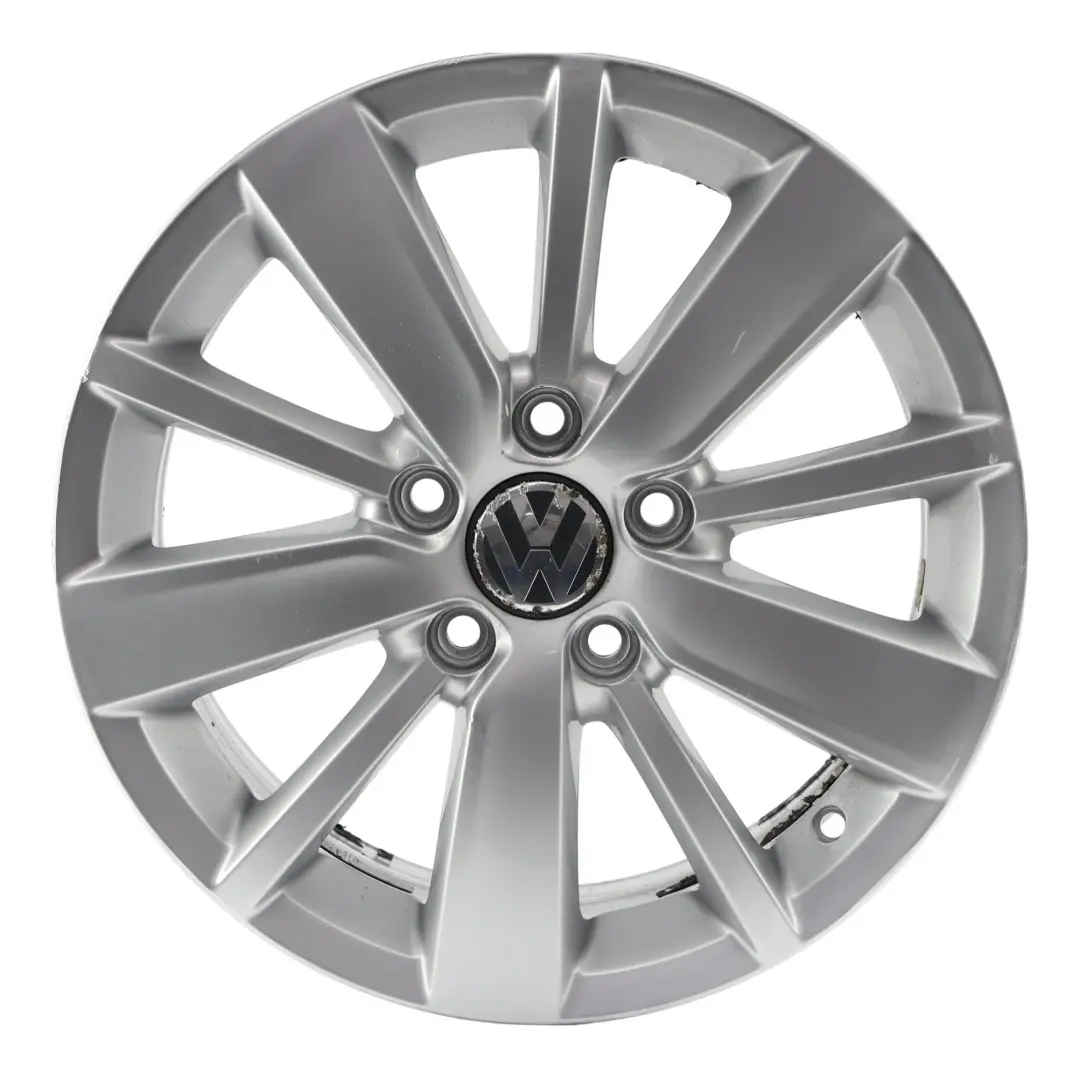 Volkswagen Golf 5K Jante Alliage Argent 16" 6.5J ET:50 - SKU 5K0601025S-1 - Numéro de pièce 5K0601025S