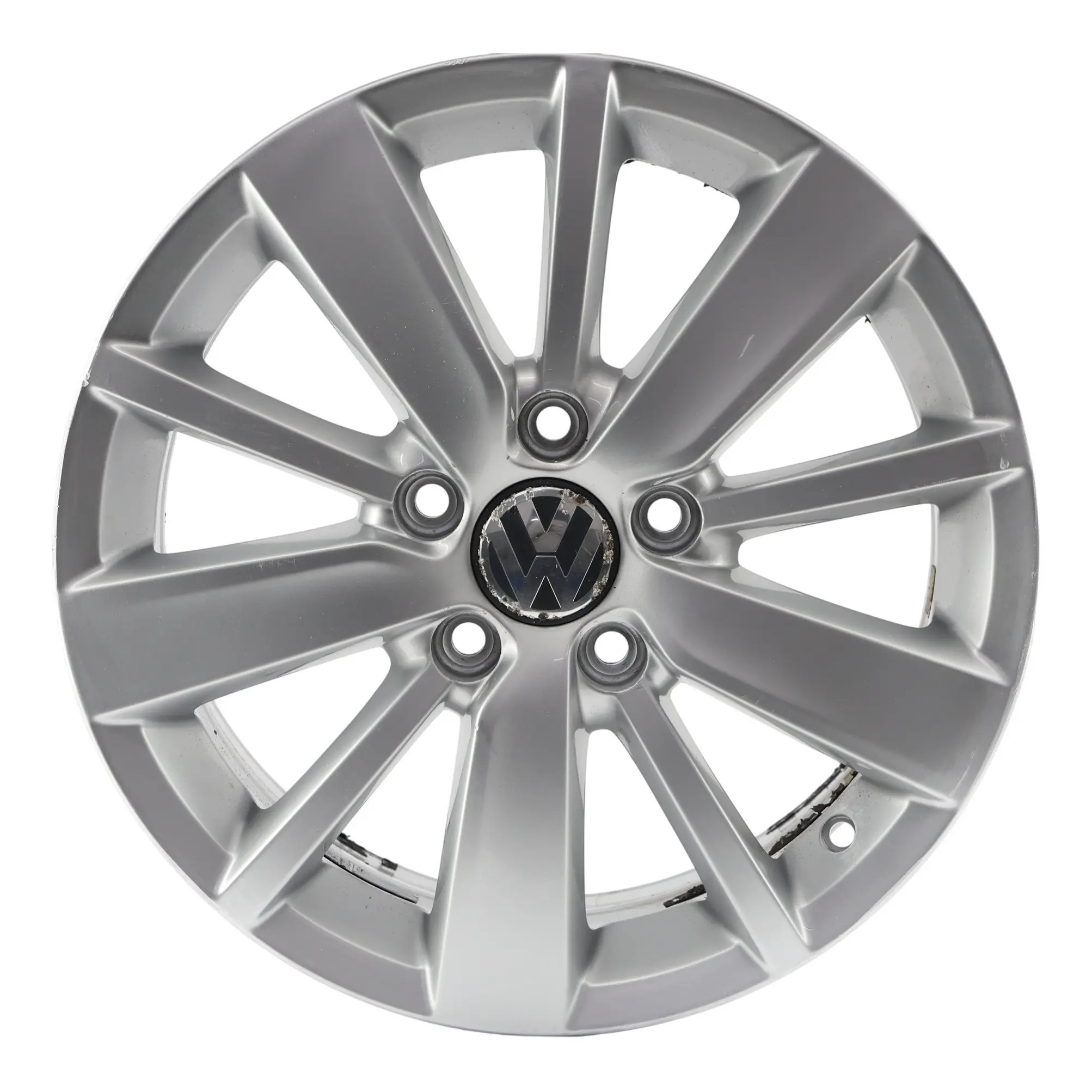 Volkswagen Golf 5K Jante Alliage Argent 16" 6.5J ET:50 5K0601025S