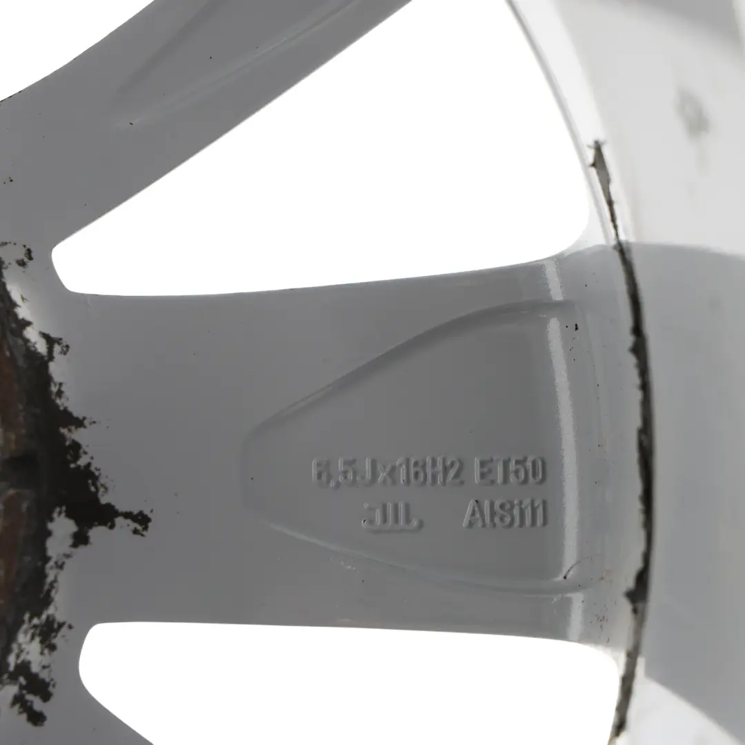 5K Jante Alliage Argent 16" 6.5J ET:50 pour Volkswagen Golf à propos du numéro de pièce 5K0601025S Volkswagen Golf 5K Jante Alliage Argent 16" 6.5J ET:50 - SKU 5K0601025S-1 - Numéro de pièce 5K0601025S