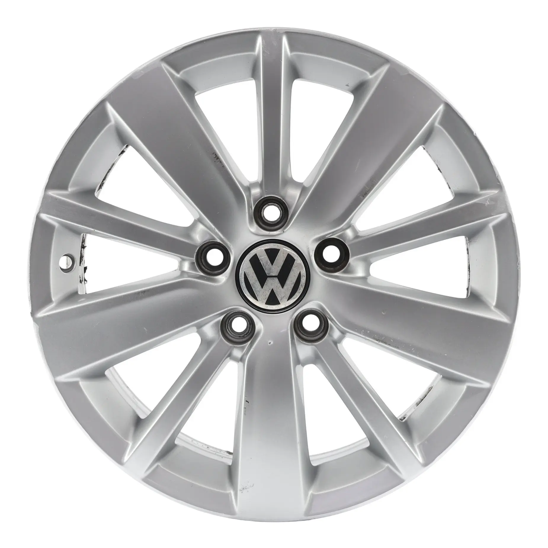 Volkswagen Golf Mk7 5K Llanta Aleación Plata 16" 6.5J ET:50 5K0601025S