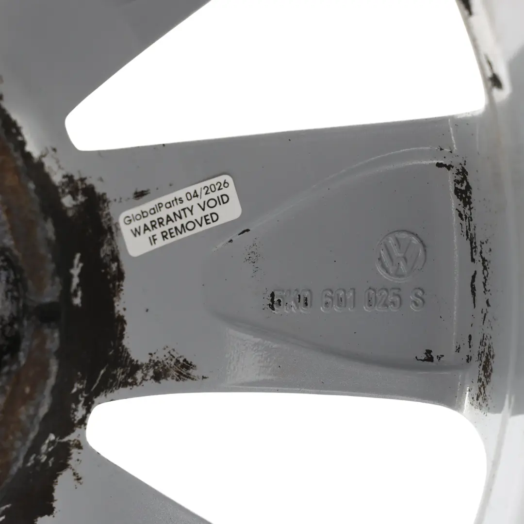 Volkswagen Golf Mk7 5K Wheel Rim Alloy Silver 16" 6.5J ET:50 - SKU 5K0601025S-2 - Part number 5K0601025S