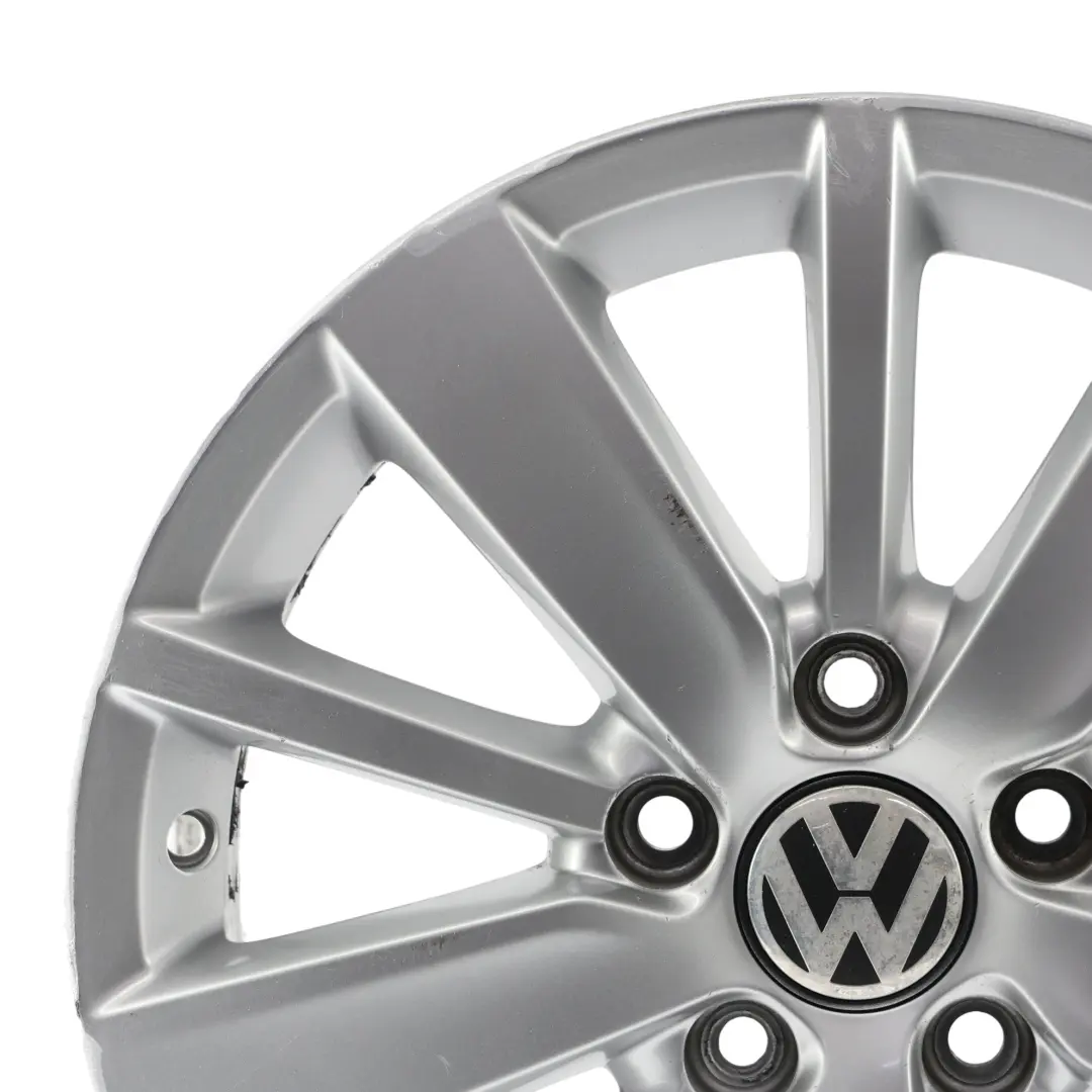 5K Wheel Rim Alloy Silver 16" 6.5J ET:50 to Volkswagen Golf Mk7 with Part number 5K0601025S Volkswagen Golf Mk7 5K Wheel Rim Alloy Silver 16" 6.5J ET:50 - SKU 5K0601025S-2 - Part number 5K0601025S