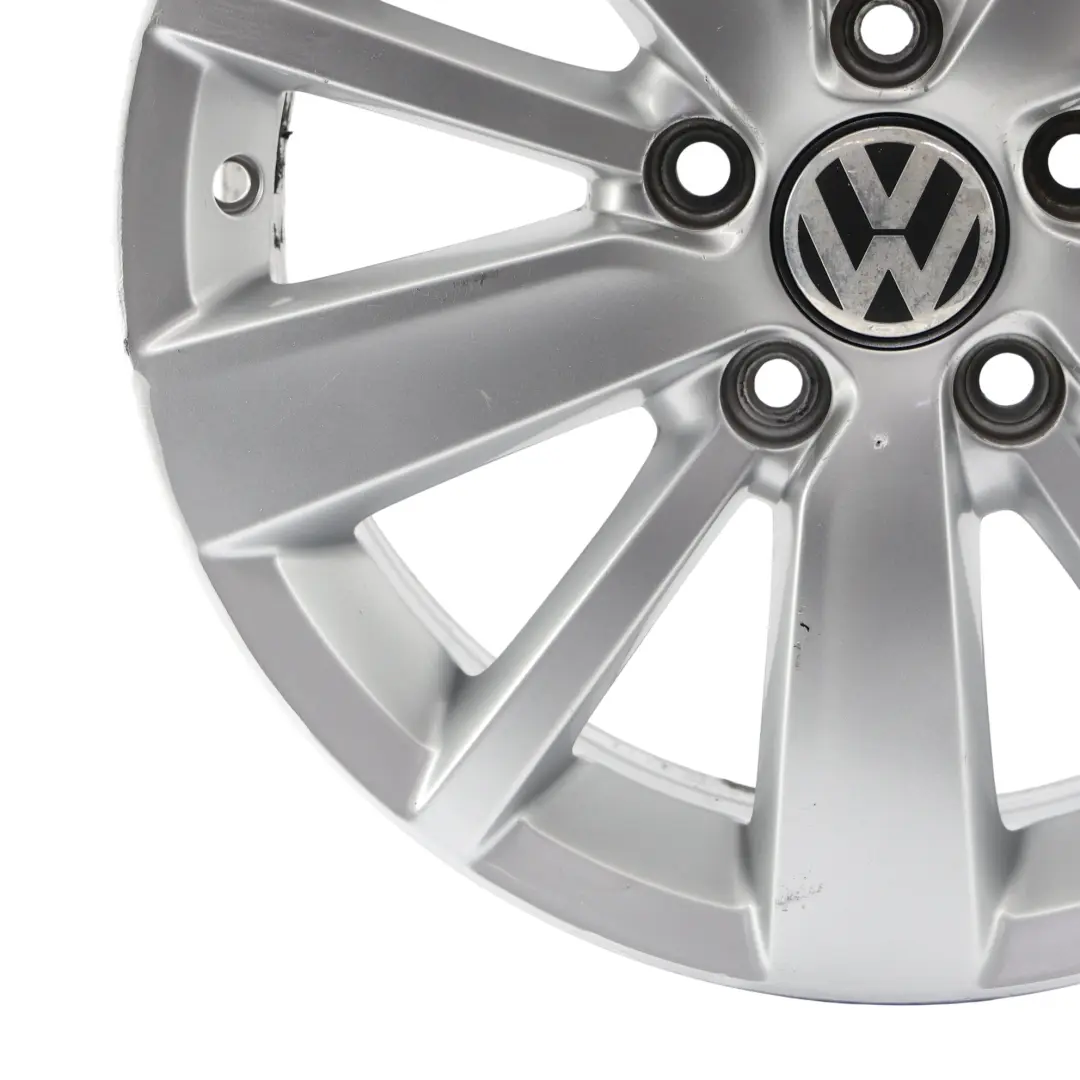 5K Felga Aluminiowa Srebrna 16" 6.5J ET50 do Volkswagen Golf Mk7 o numerze 5K0601025S Volkswagen Golf Mk7 5K Felga Aluminiowa Srebrna 16" 6.5J ET50 - SKU 5K0601025S-2 - Numer Części 5K0601025S