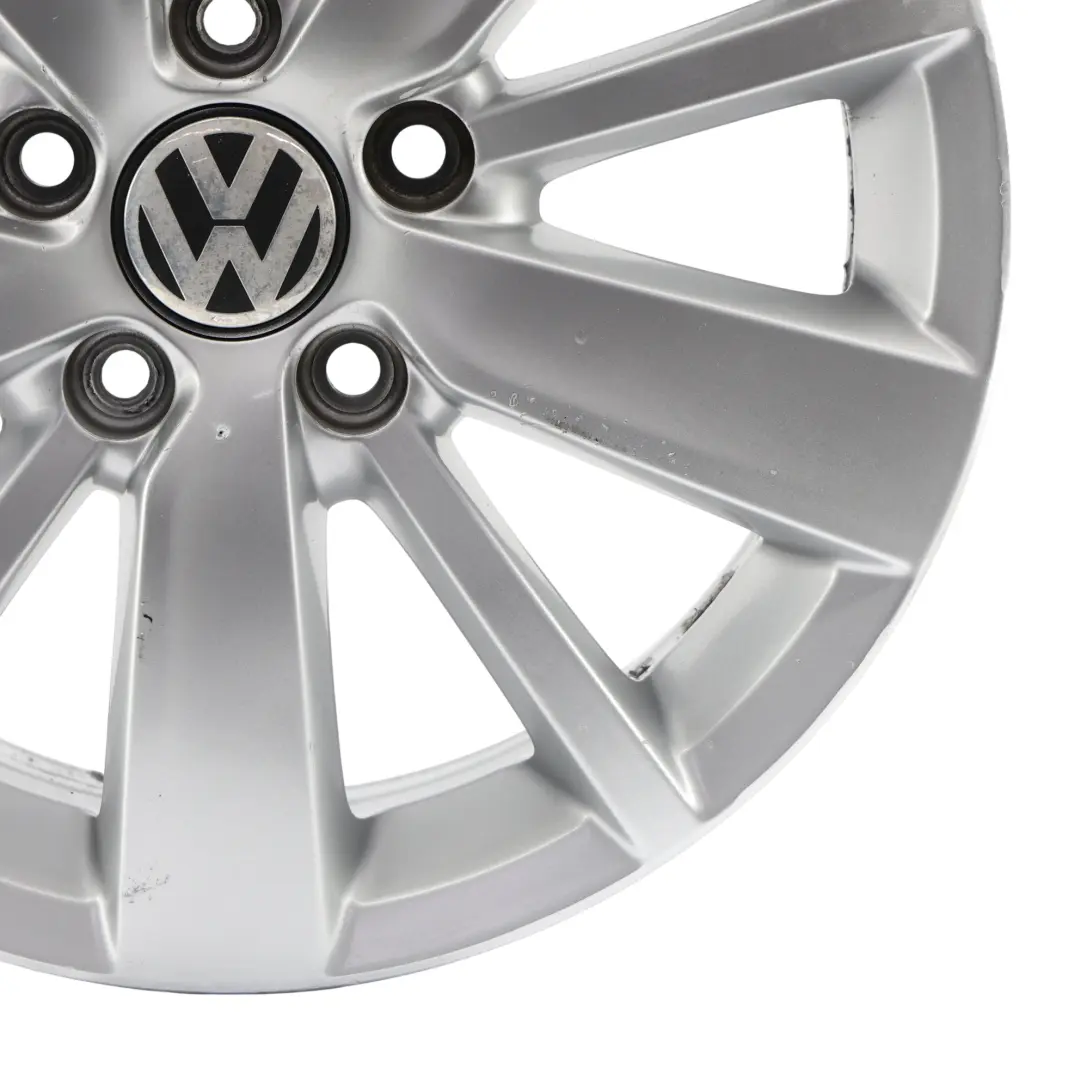 5K Wheel Rim Alloy Silver 16" 6.5J ET:50 to Volkswagen Golf Mk7 with Part number 5K0601025S Volkswagen Golf Mk7 5K Wheel Rim Alloy Silver 16" 6.5J ET:50 - SKU 5K0601025S-2 - Part number 5K0601025S