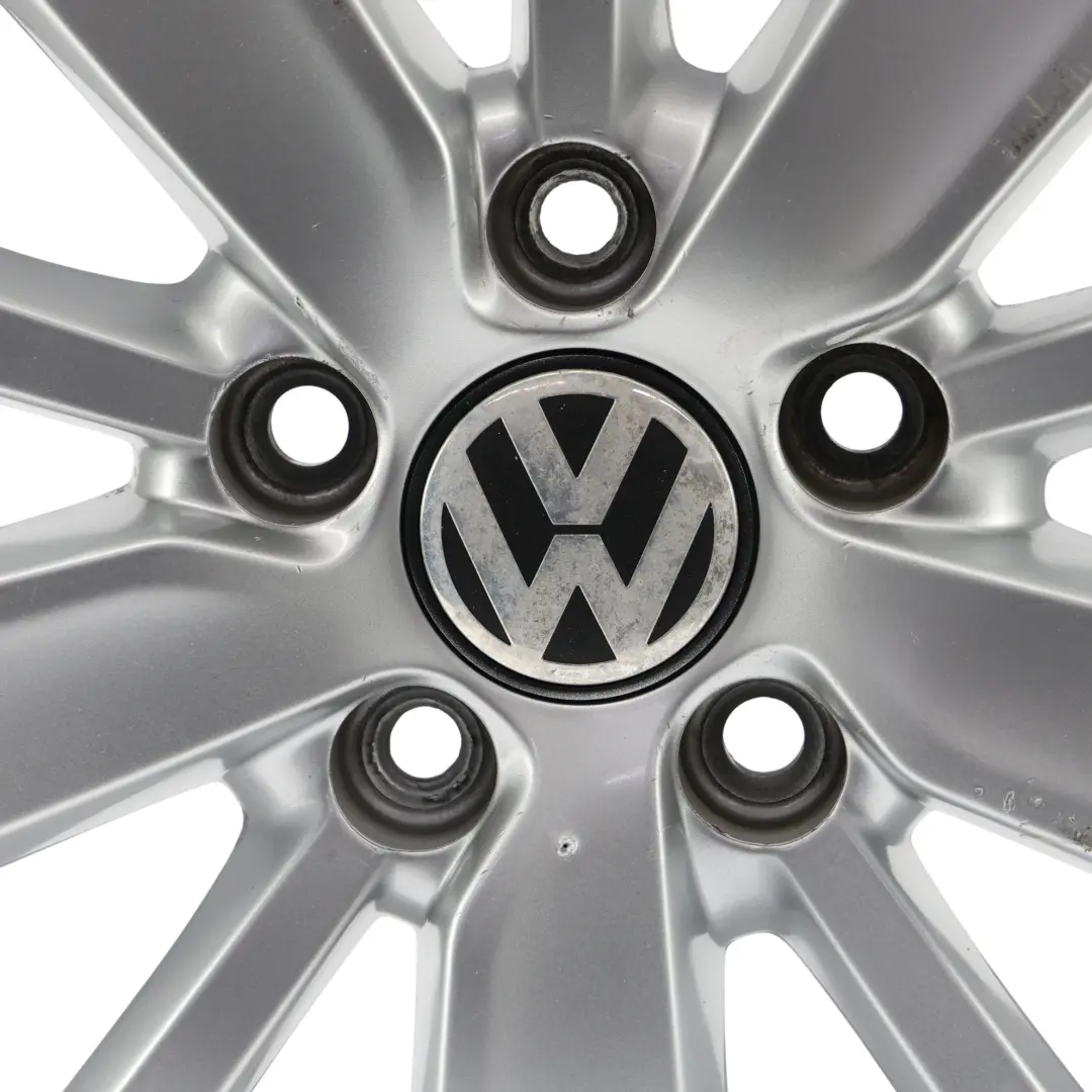 5K Wheel Rim Alloy Silver 16" 6.5J ET:50 to Volkswagen Golf Mk7 with Part number 5K0601025S Volkswagen Golf Mk7 5K Wheel Rim Alloy Silver 16" 6.5J ET:50 - SKU 5K0601025S-2 - Part number 5K0601025S