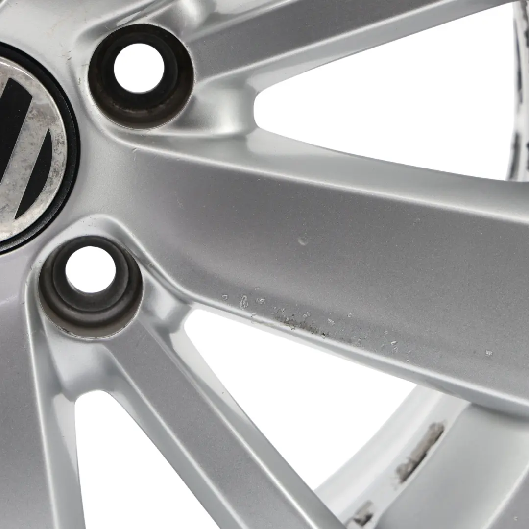 5K Felge Alu Silber 16" 6.5J ET:50 für Volkswagen Golf Mk7 mit Teilenummer 5K0601025S Volkswagen Golf Mk7 5K Felge Alu Silber 16" 6.5J ET:50 - SKU 5K0601025S-2 - Teilenummer 5K0601025S