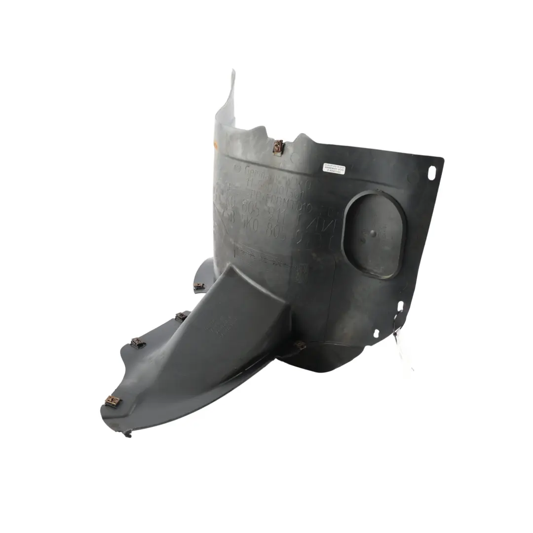 Volkswagen Golf Mk6 Front Wheel Arch Cover Splash Guard Left N/S - SKU 5K0805911G - Part number 5K0805911G