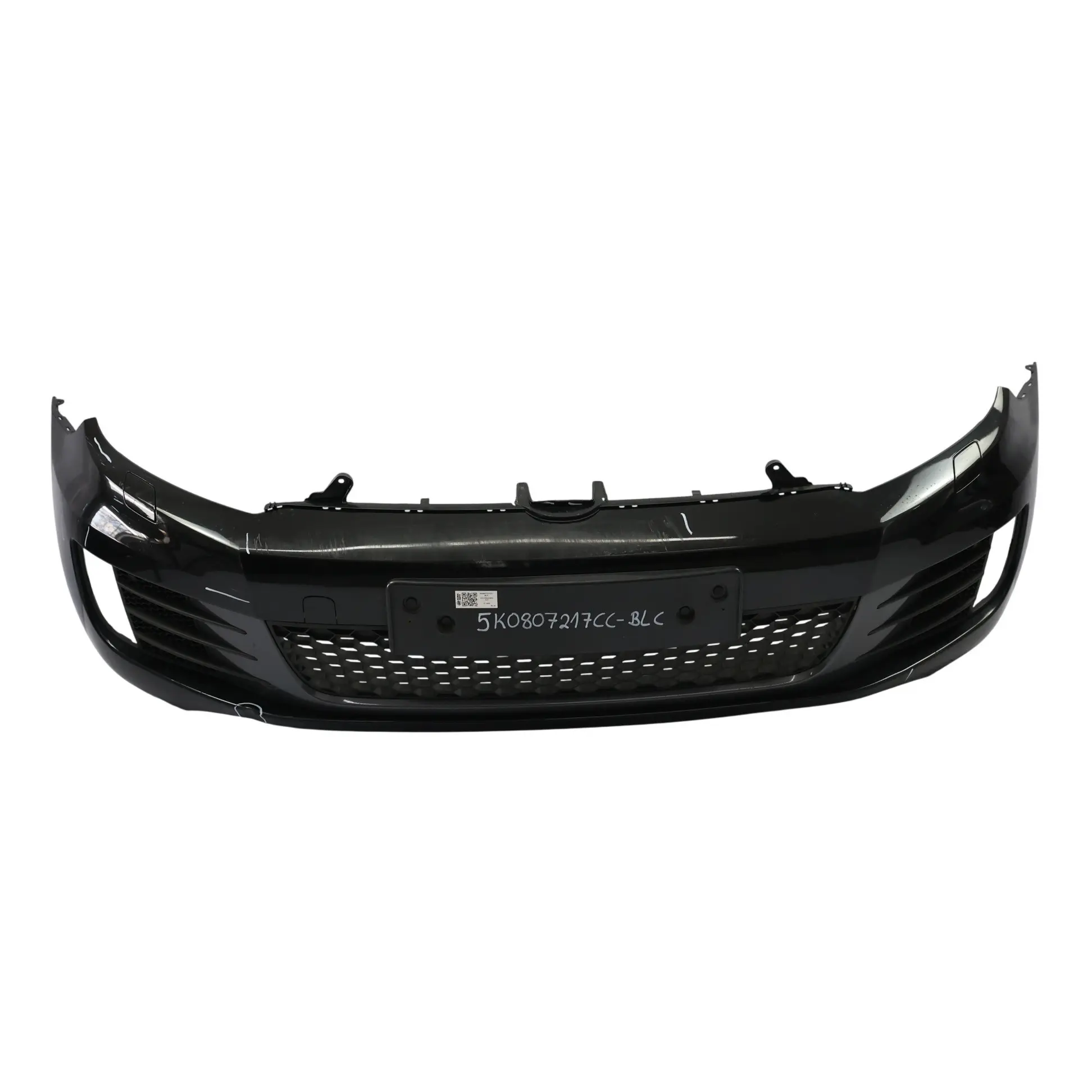 Volkswagen VW Golf Mk6 Front Bumper GTI Trim Panel Cover Black - 041