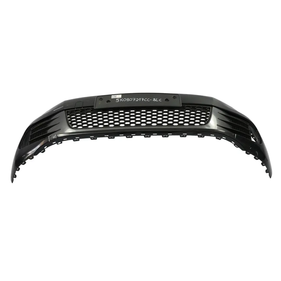 Volkswagen VW Golf Mk6 Front Bumper GTI Trim Panel Cover Black - 041 - SKU 5K0807217CC-BLC - Part number 5K0807217CC