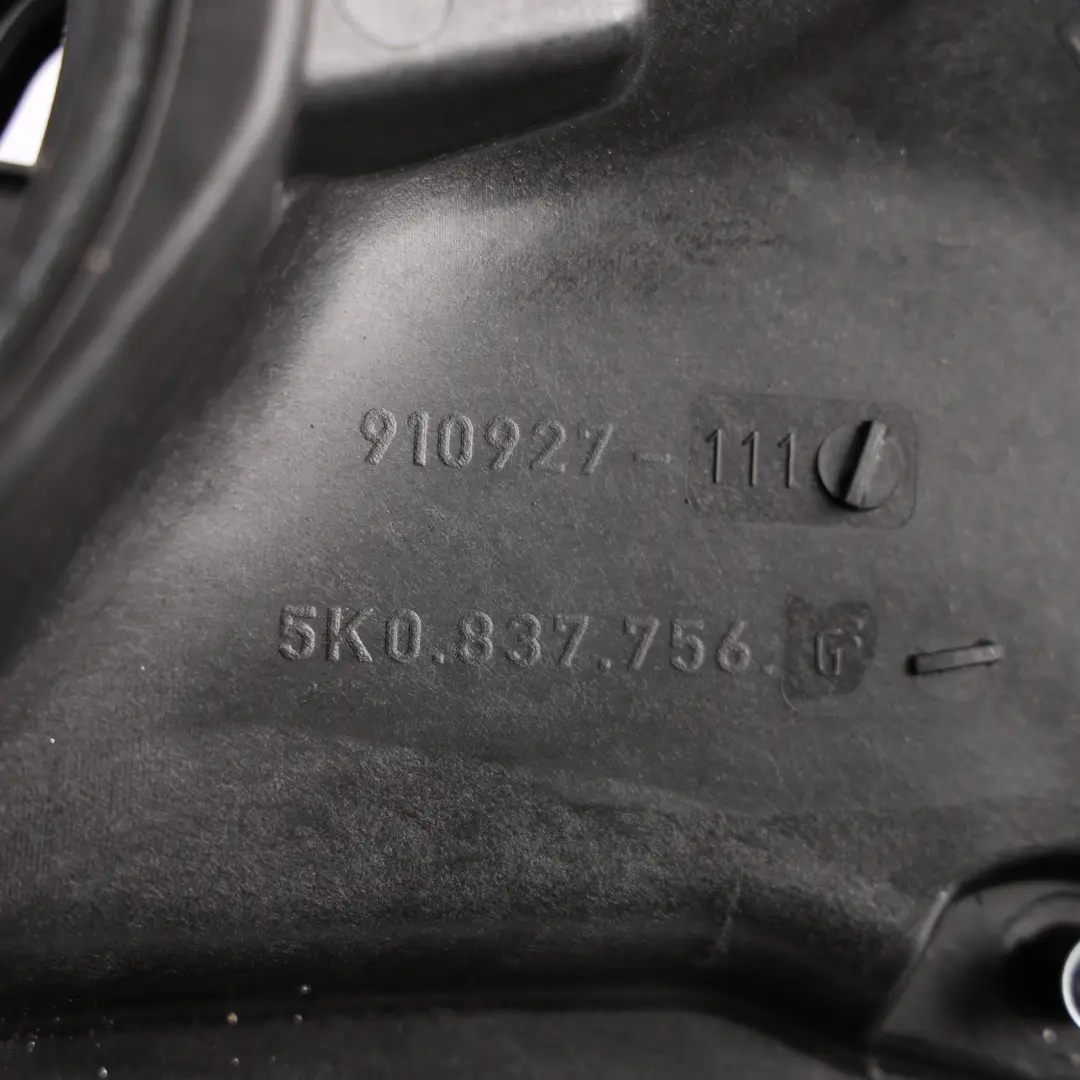 VW Golf Mk6 Door Window Lifter Regulator Panel Front Right O/S 5K0837756G - SKU 5K0837462D - Part number 5K0837462D