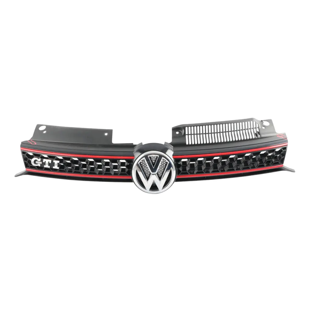 Volkswagen Golf Mk6 GTI Front Bumper Grille Cover Trim Panel Emblem - SKU 5K0853651AK-2 - Part number 5K0853651AK