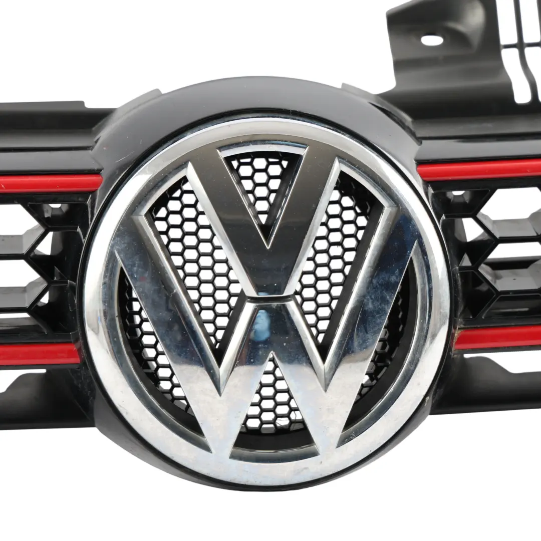 Volkswagen Golf Mk6 GTI Front Bumper Grille Cover Trim Panel Emblem - SKU 5K0853651AK-2 - Part number 5K0853651AK