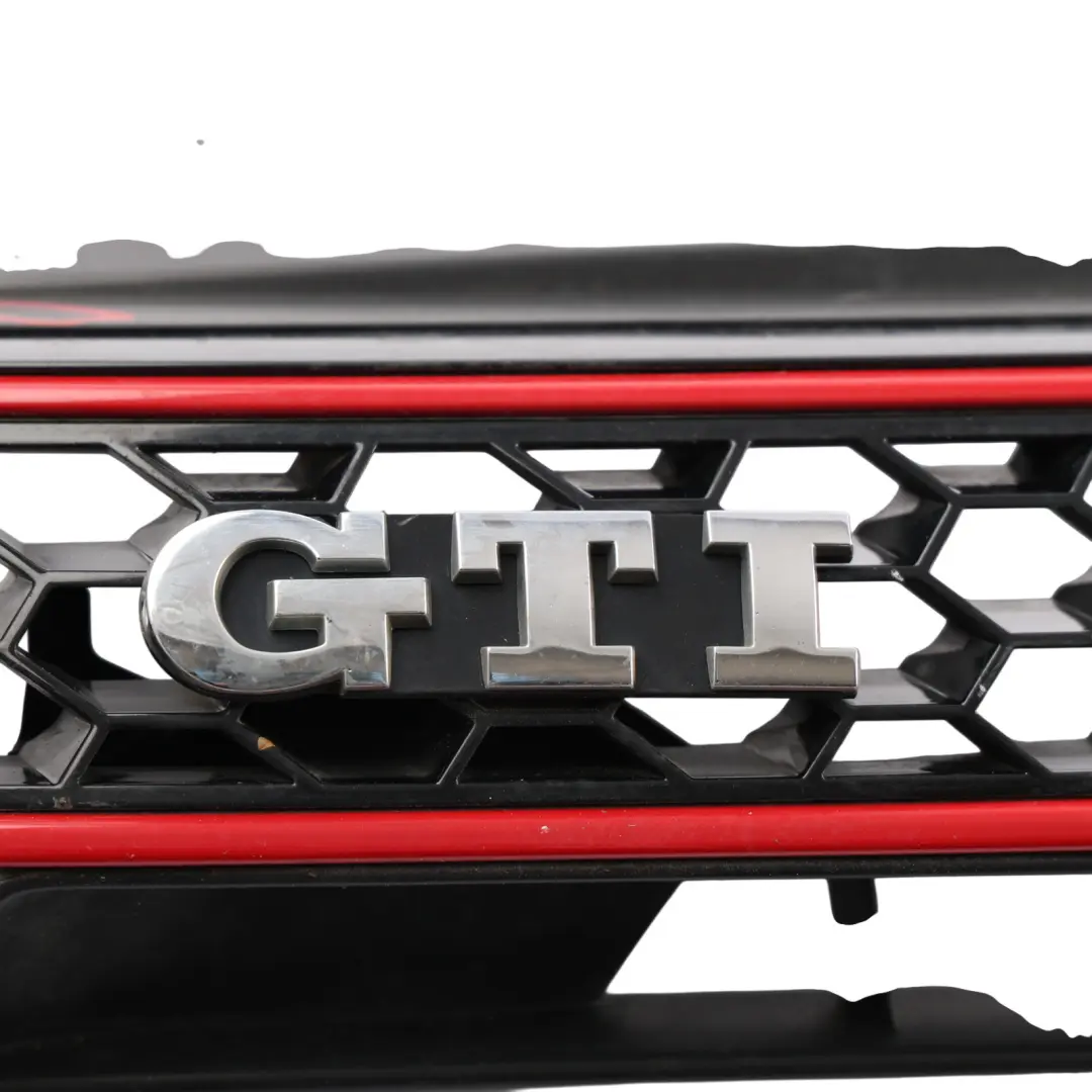 Mk6 GTI Front Bumper Grille Cover Trim Panel Emblem to Volkswagen Golf with Part number 5K0853651AK Volkswagen Golf Mk6 GTI Front Bumper Grille Cover Trim Panel Emblem - SKU 5K0853651AK-2 - Part number 5K0853651AK