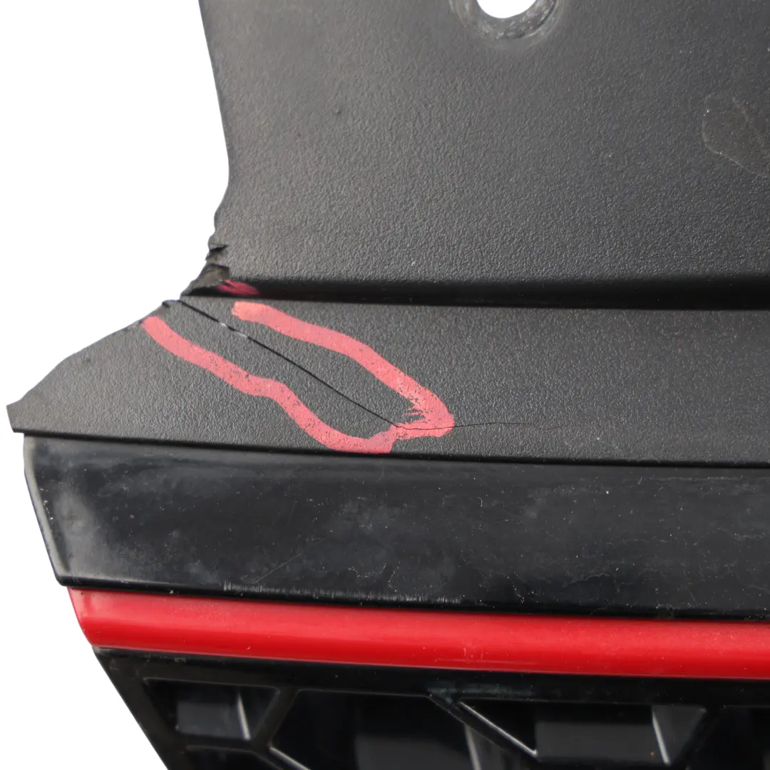 Volkswagen Golf Mk6 GTI Front Bumper Grille Cover Trim Panel Emblem - SKU 5K0853651AK-2 - Part number 5K0853651AK