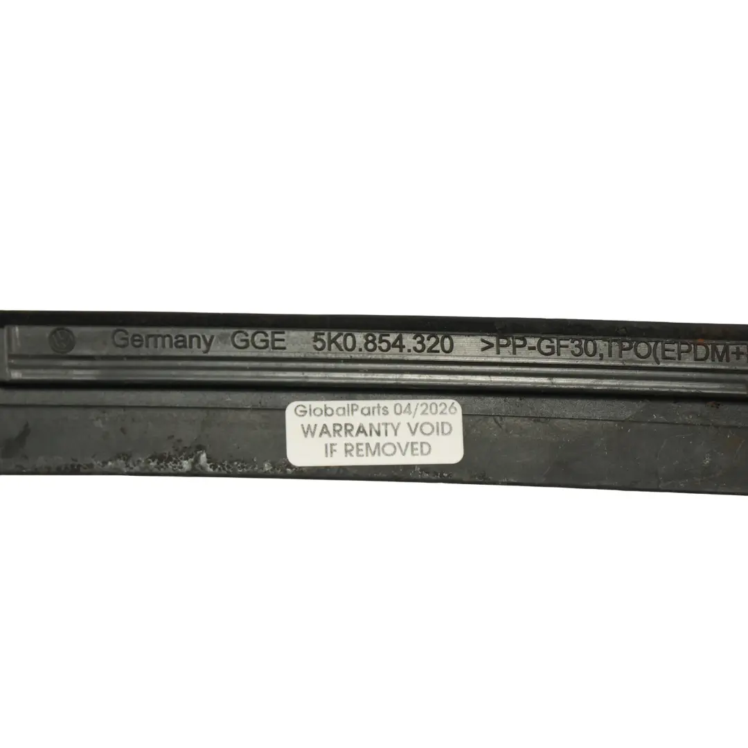 Volkswagen Golf Mk6 Windscreen Side Trim Moulding Front Right O/S - SKU 5K0854320 - Part number 5K0854320