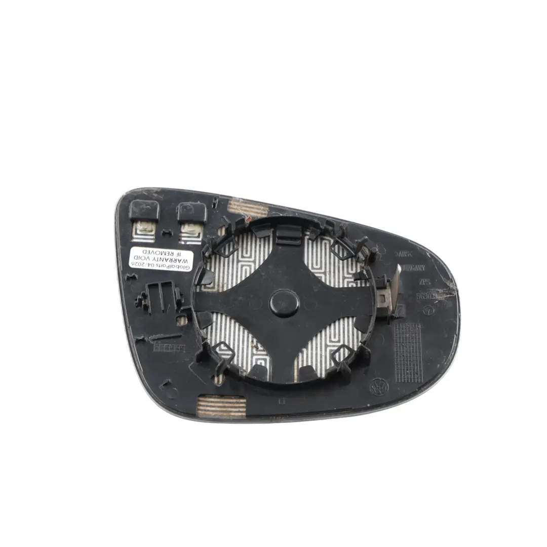 Volkswagen Golf 5K Mk6 Wing Mirror Glass Insert Left N/S - SKU 5K0857521B - Part number 5K0857521B
