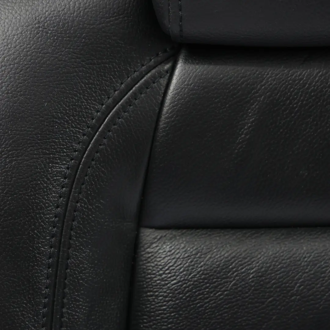 Volkswagen Golf Mk6 GTI GTD R Funda Respaldo Asiento Trasero Derecho Negro Cuero - SKU 5K0885806S - Número de pieza 5K0885806S