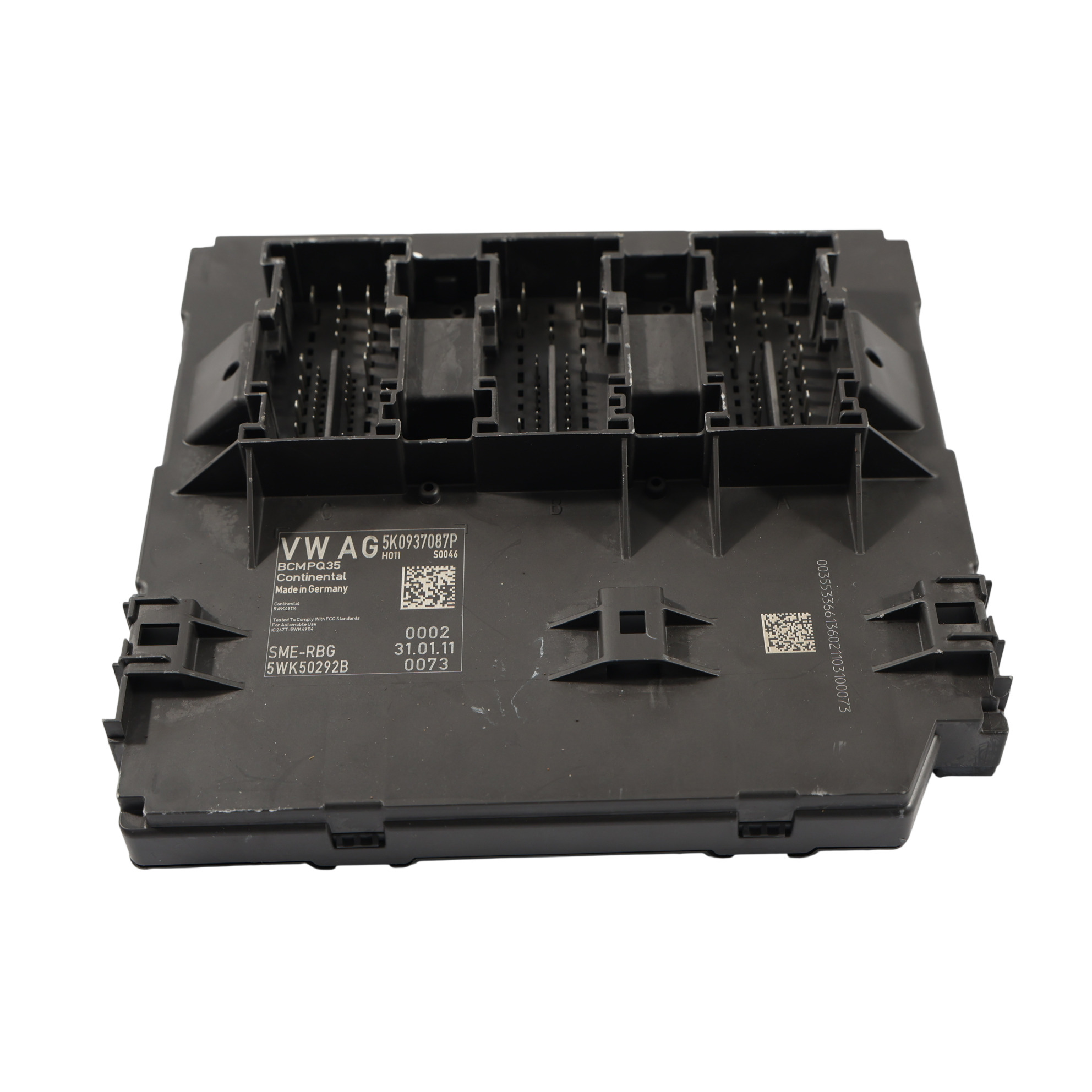 VW Volkswagen Sharan 7N Body Control Module BCM CCM Unit 5K0937087P