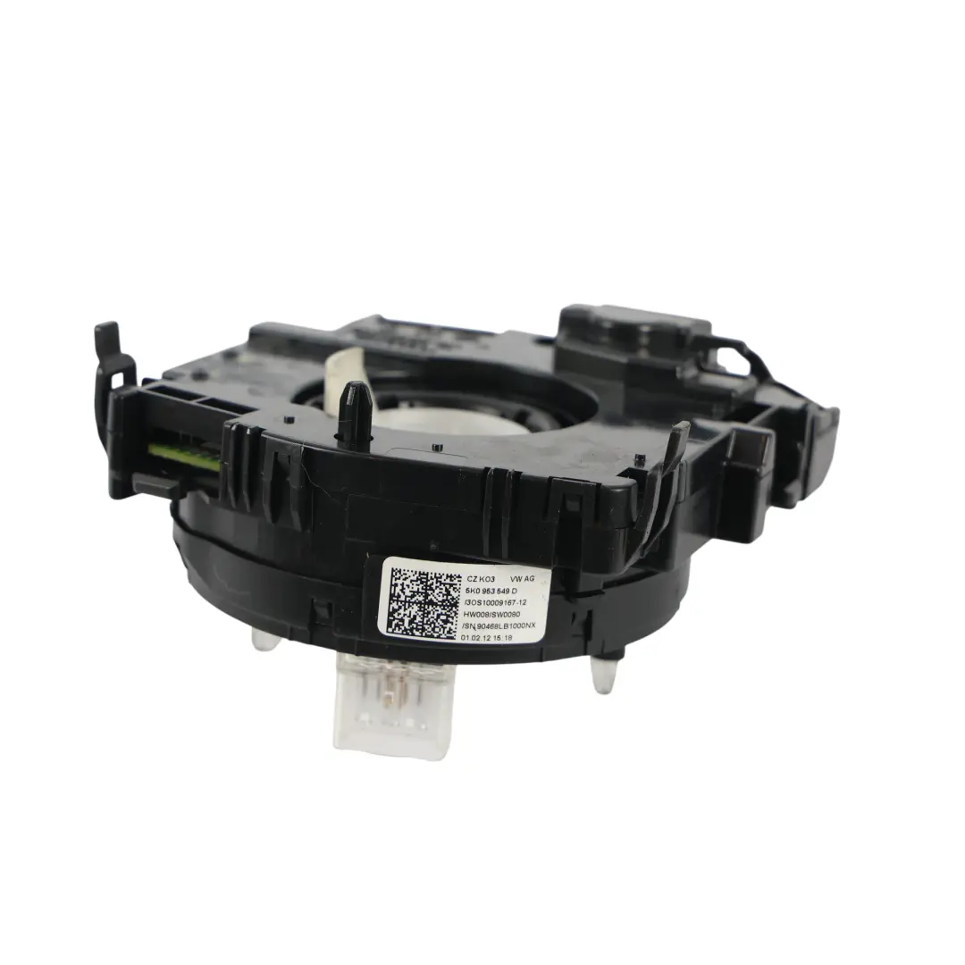 Lenkrad Schleifring für Volkswagen Golf Mk7 Tiguan 5N Jetta A6 mit Teilenummer 5K0953549D Volkswagen Golf Mk7 Tiguan 5N Jetta A6 Lenkrad Schleifring - SKU 5K0953549D - Teilenummer 5K0953549D