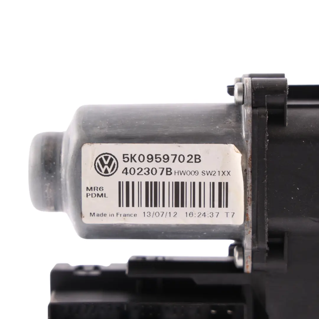Mk6 5Dr Front Window Lifter Regulator Motor Passenger to Volkswagen Golf with Part number 5K0959702B Volkswagen Golf Mk6 5Dr Front Window Lifter Regulator Motor Passenger - SKU RHD-5K0959702B - Part number 5K0959702B