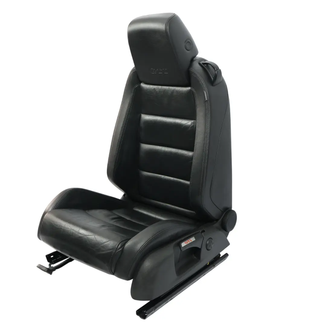 Volkswagen Golf Mk6 GTI GTD Asiento Delantero Izquierdo Calefactado Cuero Negro - SKU 5K3881805CH-1 - Número de pieza 5K3881805CH