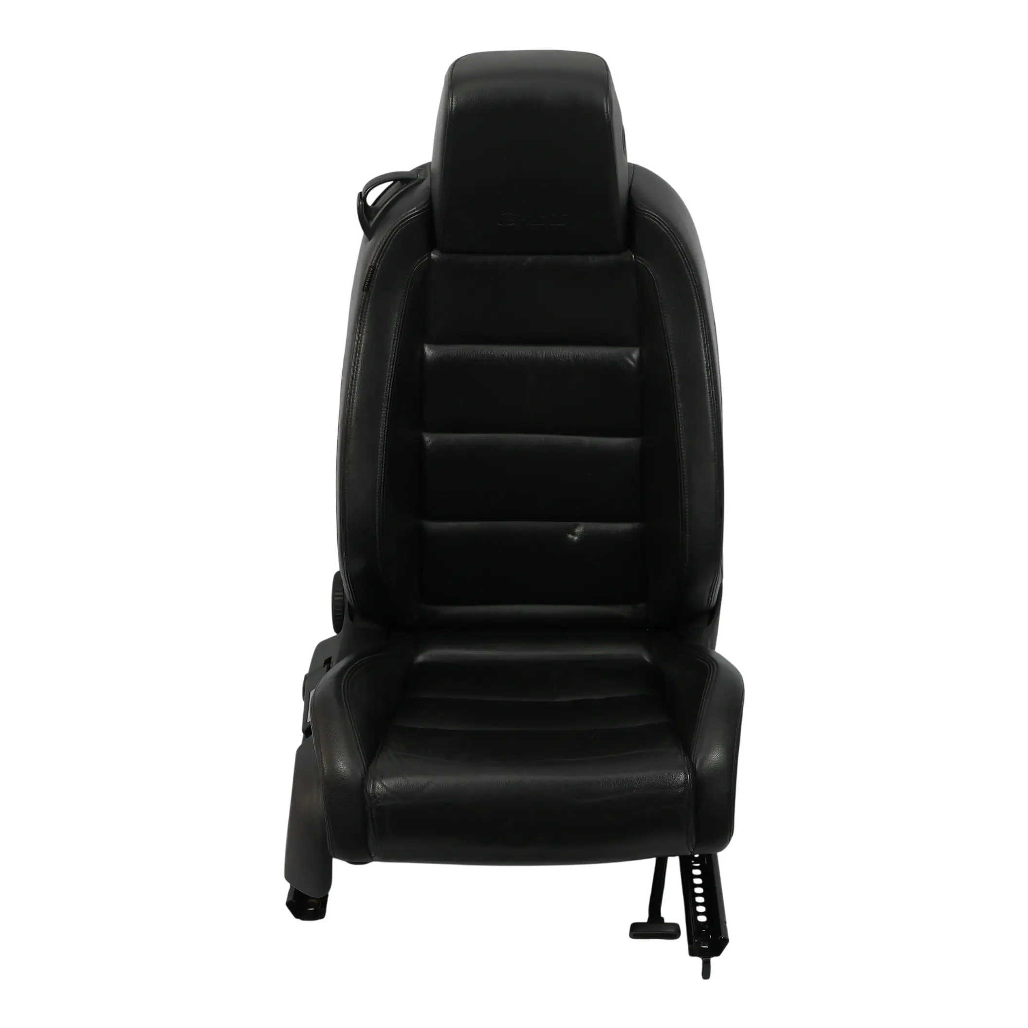 Volkswagen Golf VI Mk6 3D Vordersitz Beheizt Leder Titan Schwarz Rechts